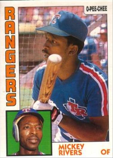 1984 O-Pee-Chee Baseball Cards 269     Mickey Rivers